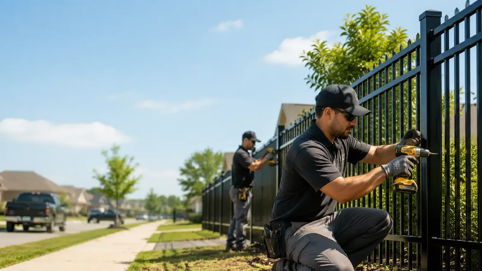 Metal Fence Installation in Hartsburg, IL